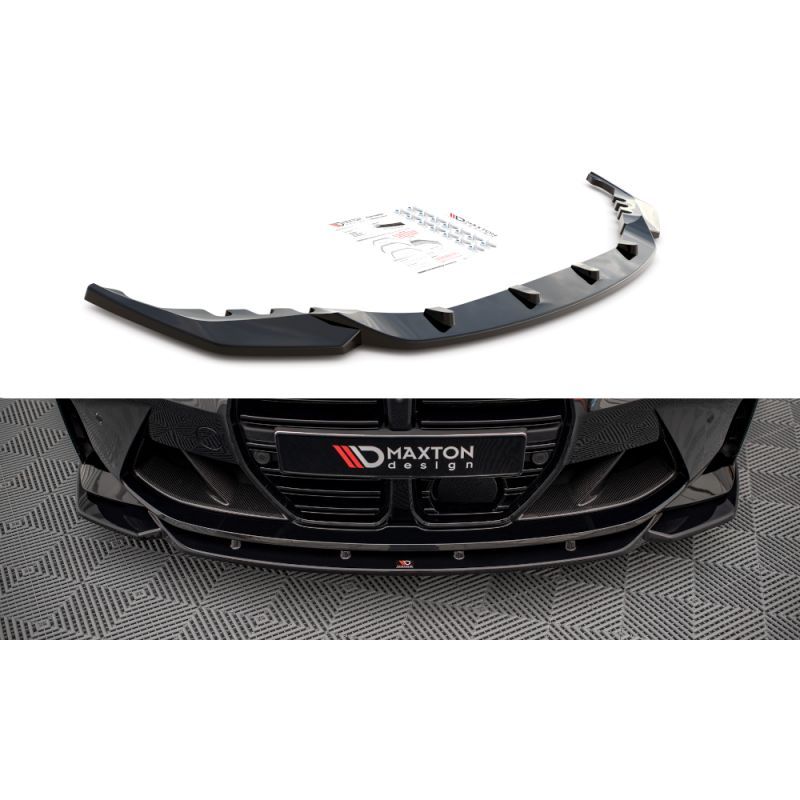 Maxton Front Splitter V.2 BMW M4 G82 / M3 G80 Gloss Black, Nouveaux produits maxton-design