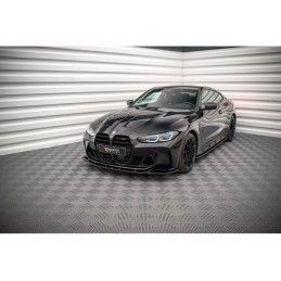 Maxton Front Splitter V.2 BMW M4 G82 / M3 G80 Gloss Black, Nouveaux produits maxton-design