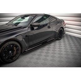 Maxton Side Skirts Diffusers V.1 BMW M4 G82 Gloss Black, Nouveaux produits maxton-design