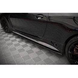 Maxton Side Skirts Diffusers V.2 BMW M4 G82 Gloss Black, Nouveaux produits maxton-design