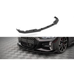 Maxton Street Pro Front Splitter + Flaps BMW 4 M-Pack G22 Black + Gloss Flaps, Nouveaux produits maxton-design