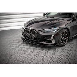 Maxton Street Pro Front Splitter + Flaps BMW 4 M-Pack G22 Black + Gloss Flaps, Nouveaux produits maxton-design