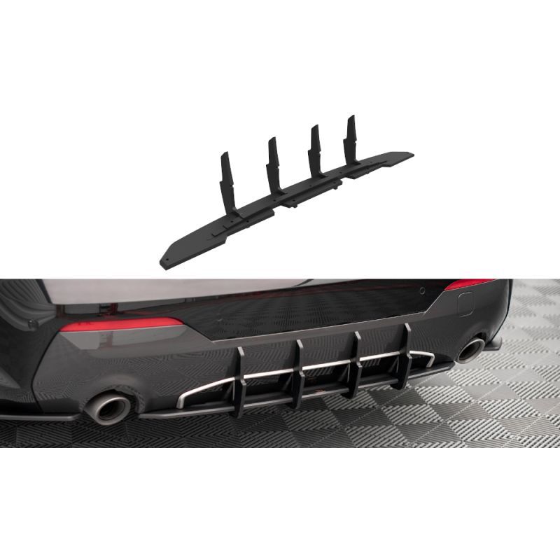 Maxton Street Pro Rear Diffuser BMW 4 M-Pack G22 Black, Nouveaux produits maxton-design