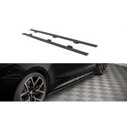 Maxton Street Pro Side Skirts Diffusers BMW 4 M-Pack G22 Black-Red, Nouveaux produits maxton-design