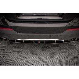 Maxton Central Rear Splitter for BMW 4 M-Pack G22 Gloss Black, Nouveaux produits maxton-design