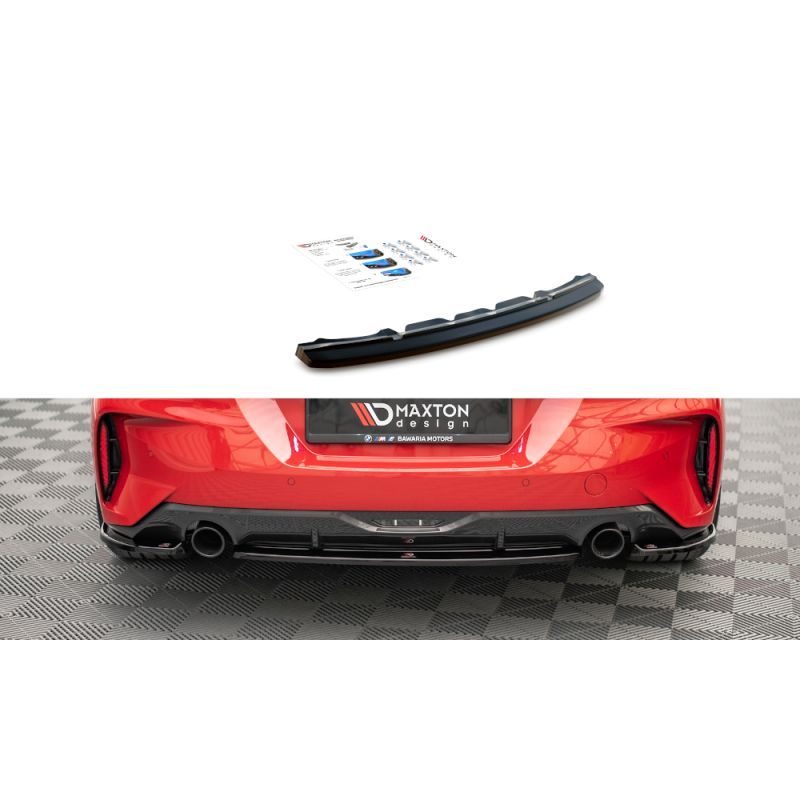 Maxton Central Rear Splitter for BMW Z4 M-Pack G29 Gloss Black, Nouveaux produits maxton-design