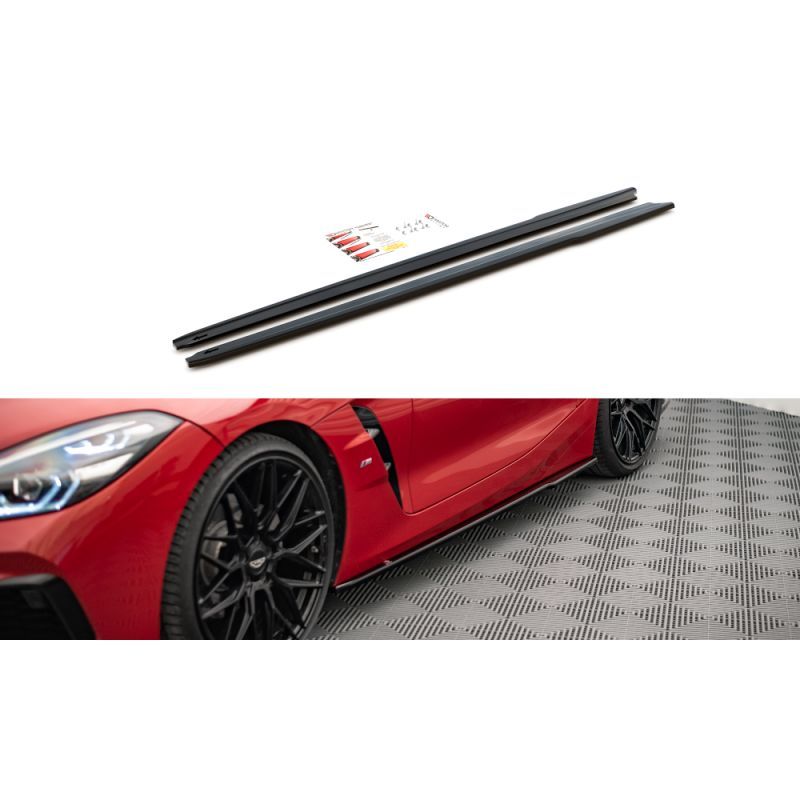 Maxton Side Skirts Diffusers BMW Z4 M-Pack G29 Gloss Black, Nouveaux produits maxton-design