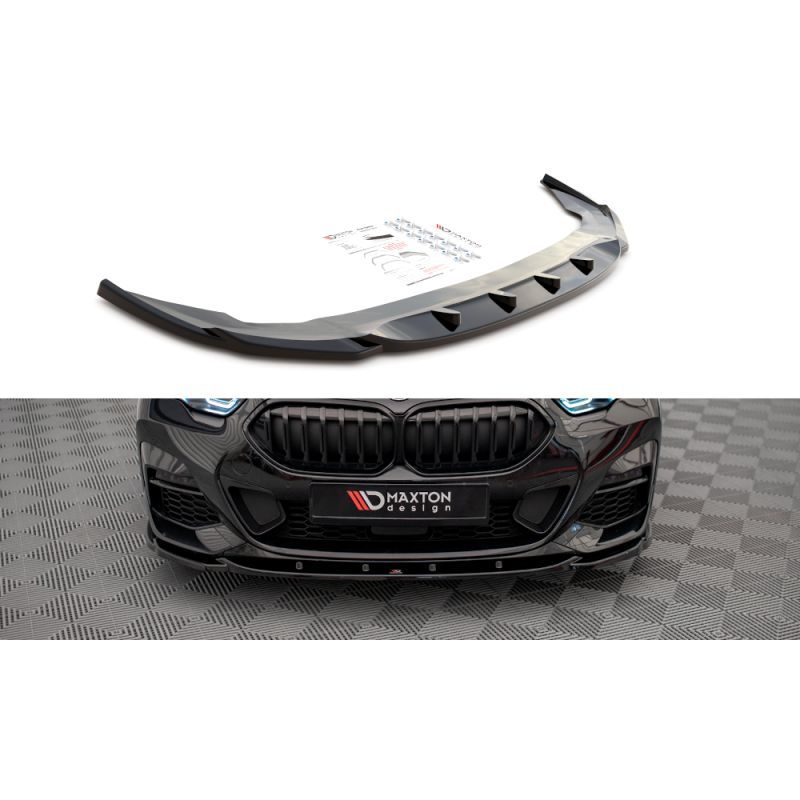 Maxton Front Splitter V.1 BMW 2 Gran Coupe M-Pack / M235i F44 Gloss Black, Nouveaux produits maxton-design