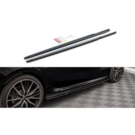 Maxton Side Skirts Diffusers V.1 BMW 2 Gran Coupe M-Pack / M235i F44 Gloss Black, Nouveaux produits maxton-design