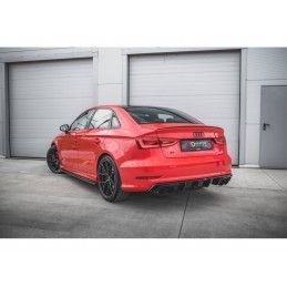 Maxton Rear Valance Audi S3 Sedan 8V Gloss Black, Nouveaux produits maxton-design