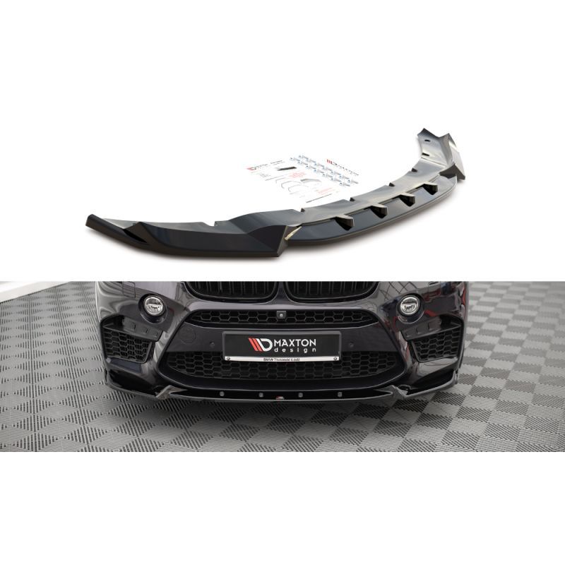 Maxton Front Splitter V.1 BMW X5 M F15 Gloss Black, Nouveaux produits maxton-design