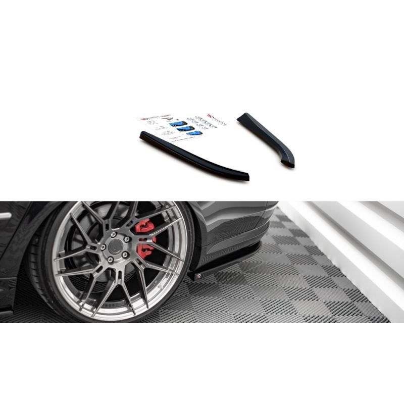 Maxton Rear Side Splitters Audi S8 D3 Gloss Black, Nouveaux produits maxton-design