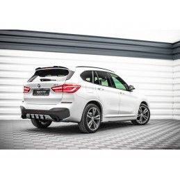 Maxton Spoiler Cap BMW X1 M-Pack F48 Gloss Black, Nouveaux produits maxton-design