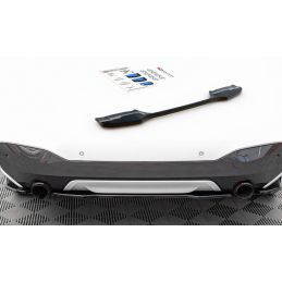 Maxton Central Rear Splitter for BMW X1 M-Pack F48 Gloss Black, Nouveaux produits maxton-design