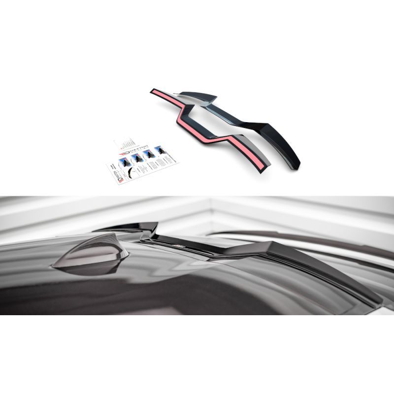 Maxton Spoiler Cap BMW X6 M-Pack G06 Gloss Black, Nouveaux produits maxton-design