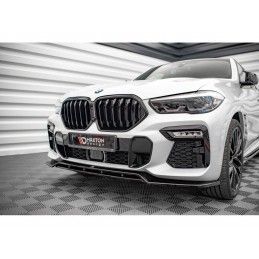 Maxton Front Splitter V.2 BMW X6 M-Pack G06 Gloss Black, Nouveaux produits maxton-design