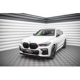 Maxton Front Splitter V.2 BMW X6 M-Pack G06 Gloss Black, Nouveaux produits maxton-design