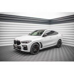 Maxton Side Skirts Diffusers BMW X6 M-Pack G06 Gloss Black, Nouveaux produits maxton-design