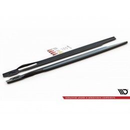 Maxton Side Skirts Diffusers BMW X6 M-Pack G06 Gloss Black, Nouveaux produits maxton-design