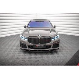 Maxton Front Splitter V.2 BMW 7 G11 M-Pack Facelift Gloss Black, Nouveaux produits maxton-design