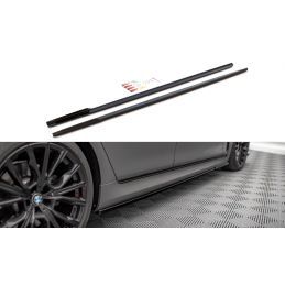 Maxton Side Skirts Diffusers BMW 7 M-Pack G11 Facelift Gloss Black, Nouveaux produits maxton-design