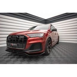 Maxton Side Skirts Diffusers Audi SQ7 Mk2 (4M) Facelift Gloss Black, Nouveaux produits maxton-design