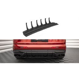 Maxton Street Pro Rear Diffuser Audi SQ7 /Q7 S-Line Mk2 (4M) Facelift  Black, Nouveaux produits maxton-design