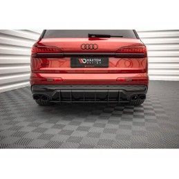 Maxton Street Pro Rear Diffuser Audi SQ7 /Q7 S-Line Mk2 (4M) Facelift Black-Red, Nouveaux produits maxton-design