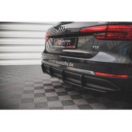 Maxton Street Pro Rear Diffuser Audi A4 Avant B9 Black-Red, Nouveaux produits maxton-design