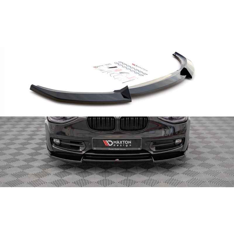 Maxton Front Splitter V.2 BMW 1 F20 Gloss Black, Nouveaux produits maxton-design