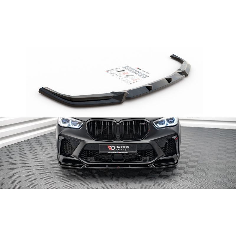 Maxton Front Splitter V.1 BMW X5M F95 Gloss Black, Nouveaux produits maxton-design