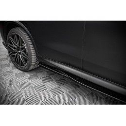 Maxton Side Skirts Diffusers BMW X5M F95 Gloss Black, Nouveaux produits maxton-design