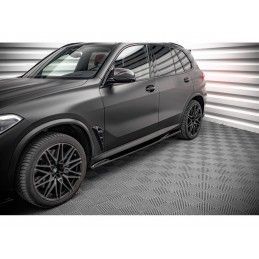 Maxton Side Skirts Diffusers BMW X5M F95 Gloss Black, Nouveaux produits maxton-design