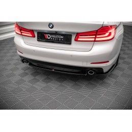 Maxton Central Rear Splitter for BMW 5 G30 Gloss Black, Nouveaux produits maxton-design