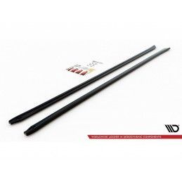 Maxton Side Skirts Diffusers BMW 5 G30 Gloss Black, Nouveaux produits maxton-design