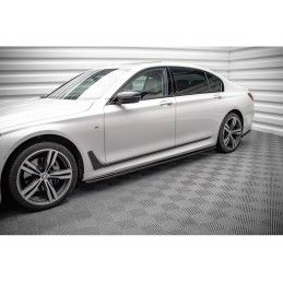 Maxton Side Skirts Diffusers for BMW 7 Long M-Pack G12 Gloss Black, Nouveaux produits maxton-design