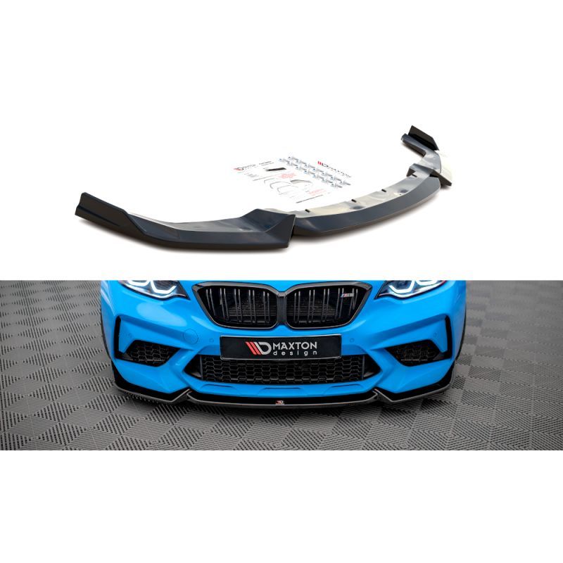 Maxton Front Splitter V.2 BMW M2 Competition F87 Gloss Black, Nouveaux produits maxton-design