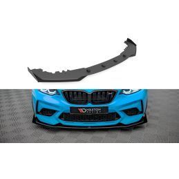 Maxton Street Pro Front Splitter V.1 + Flaps BMW M2 Competition F87 Black + Gloss Flaps, Nouveaux produits maxton-design