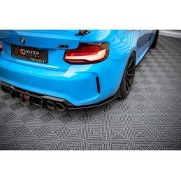 Maxton Street Pro Rear Side Splitters BMW M2 F87 Black, Nouveaux produits maxton-design