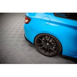 Maxton Street Pro Rear Side Splitters BMW M2 F87 Black, Nouveaux produits maxton-design