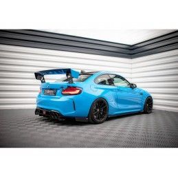 Maxton Street Pro Side Skirts Diffusers + Flaps BMW M2 F87 Black + Gloss Flaps, Nouveaux produits maxton-design