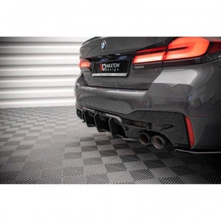 Maxton Street Pro Rear Diffuser BMW M5 F90 Black, Nouveaux produits maxton-design