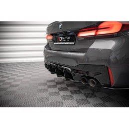 Maxton Street Pro Rear Diffuser BMW M5 F90 Black-Red, Nouveaux produits maxton-design