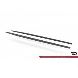 Maxton Street Pro Side Skirts Diffusers Audi RS3 Sportback 8Y Black, Nouveaux produits maxton-design