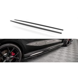 Maxton Street Pro Side Skirts Diffusers Audi RS3 Sportback 8Y Black-Red, Nouveaux produits maxton-design
