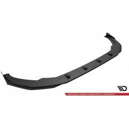 Maxton Street Pro Front Splitter V.1 + Flaps Audi S3 / A3 S-Line 8Y Black + Gloss Flaps, Nouveaux produits maxton-design