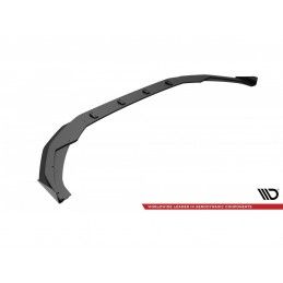Maxton Street Pro Front Splitter V.1 + Flaps Audi S3 / A3 S-Line 8Y Black-Red + Gloss Flaps, Nouveaux produits maxton-design