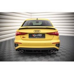 Maxton Central Rear Splitter for Audi S3 Sedan 8Y Gloss Black, Nouveaux produits maxton-design