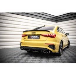 Maxton Rear Side Splitters Audi S3 Sedan 8Y Gloss Black, Nouveaux produits maxton-design