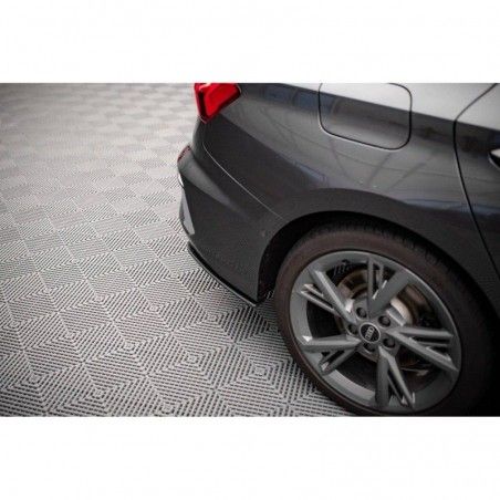 Maxton Street Pro Rear Side Splitters Audi S3 Sedan 8Y Black, Nouveaux produits maxton-design